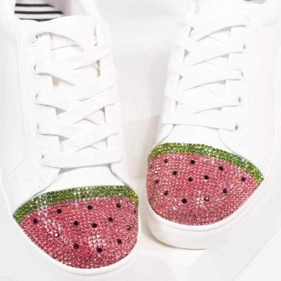 betsey johnson watermelon shoes